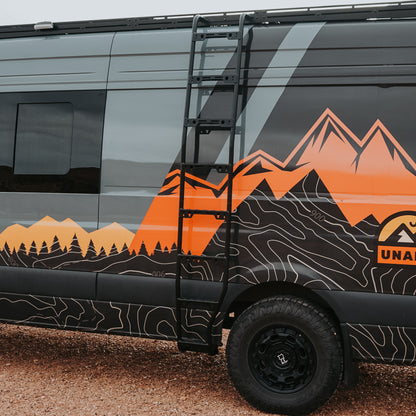 Mercedes Sprinter Wheel Wrap Ladder