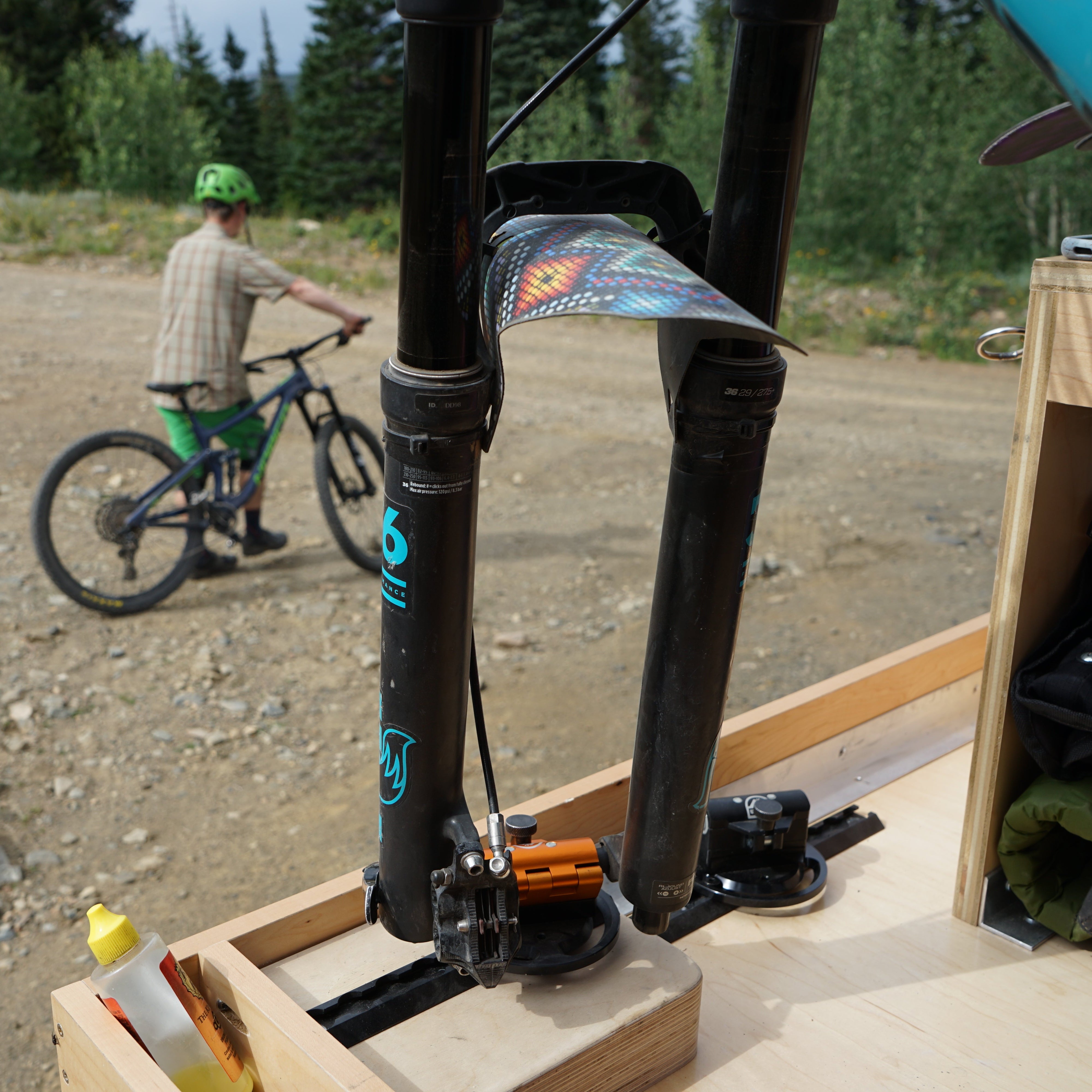 Thru Axle Fork Mount