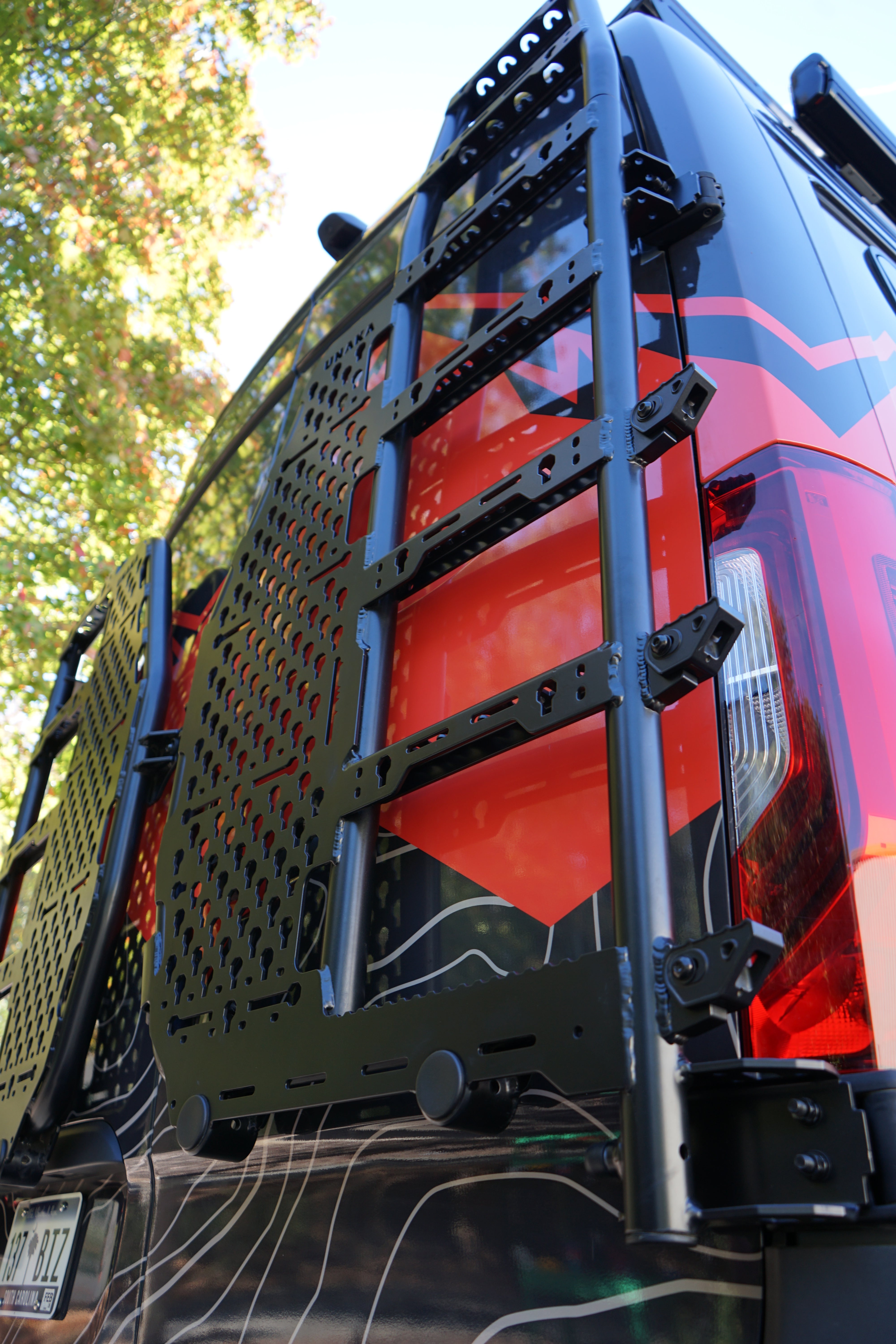 Sprinter - Rear Ladder System - Ladder Extension - Unaka Gear Co.