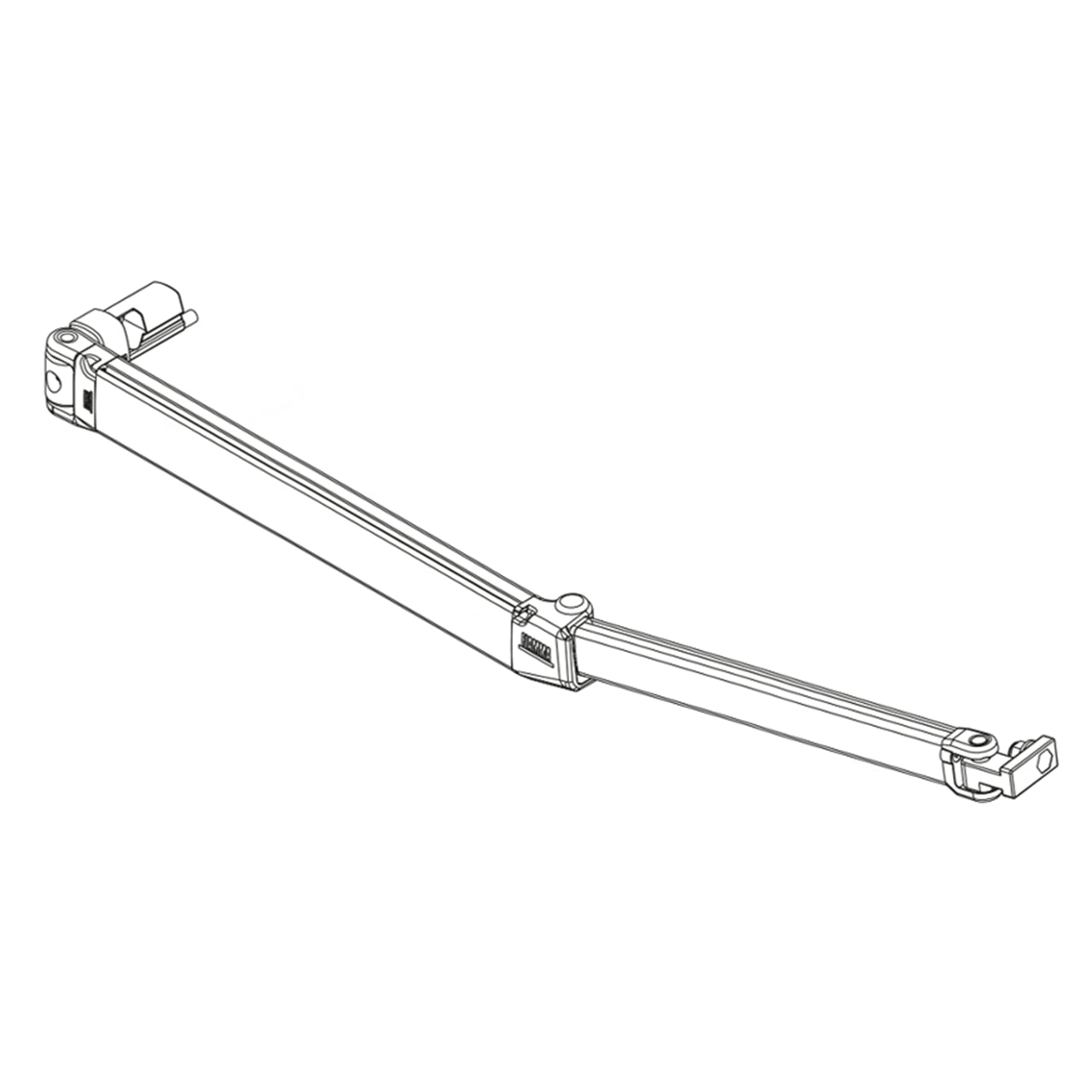 F45S Awning Right Arm (300-450) (06271A01A) - Unaka Gear Co.