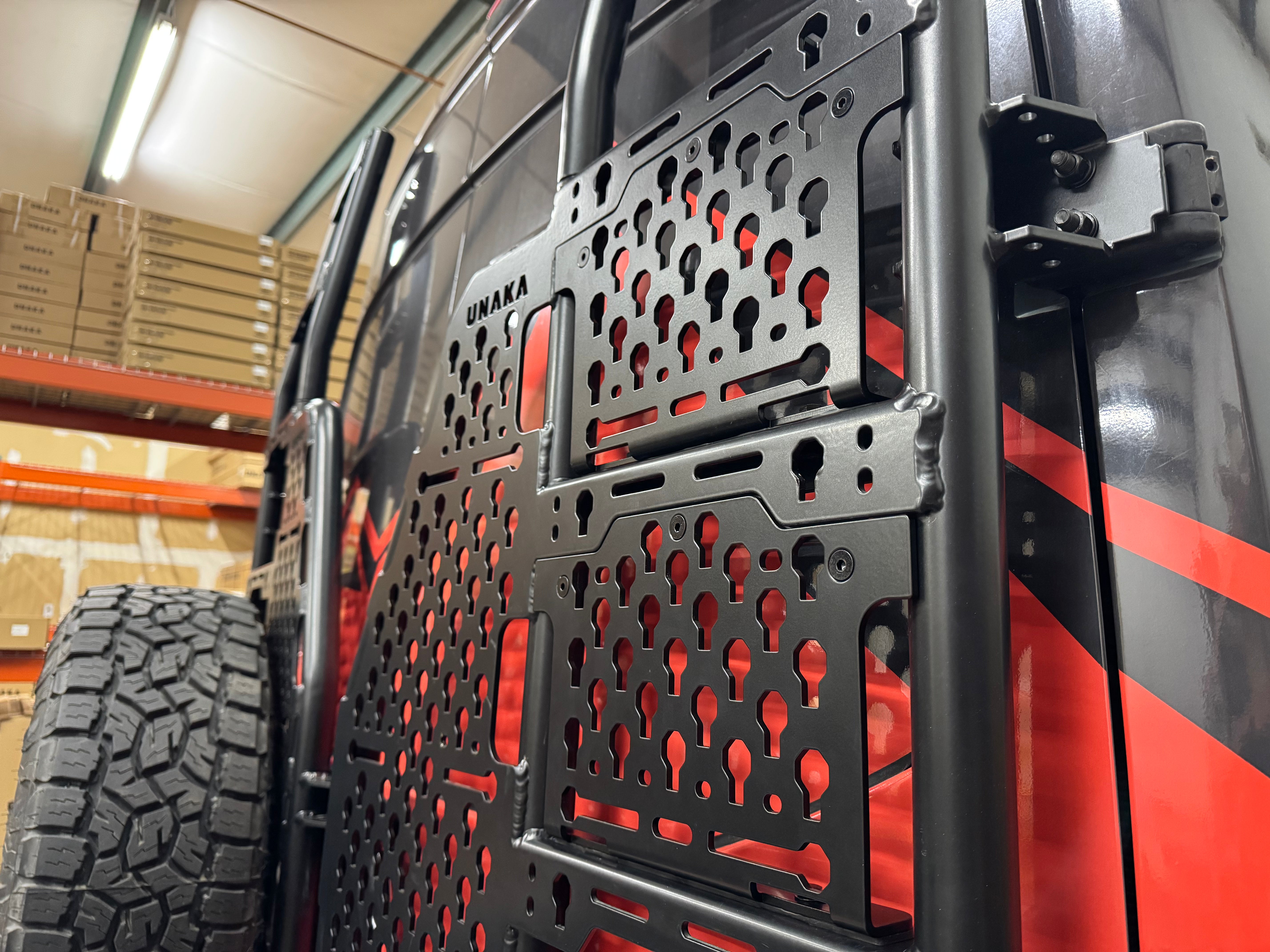 Rear Ladder System - Molle Panels - Unaka Gear Co.