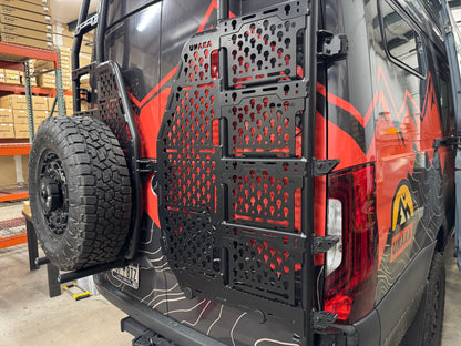 Rear Ladder System - Molle Panels - Unaka Gear Co.