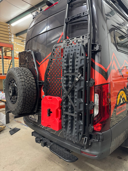 Rear Ladder System - Molle Panels - Unaka Gear Co.