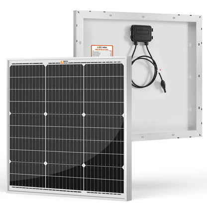 MEGA 50 | 50 Watt Solar Panel | Compact 12V Off-Grid Solar Panel for Boats, Vans, Trailers | 25-Year Output Warranty | UL Certified - Unaka Gear Co.