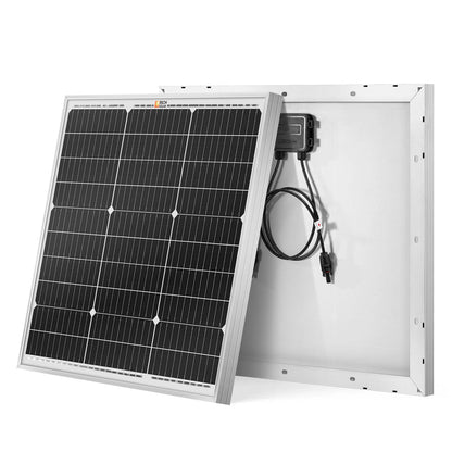 MEGA 50 | 50 Watt Solar Panel | Compact 12V Off-Grid Solar Panel for Boats, Vans, Trailers | 25-Year Output Warranty | UL Certified - Unaka Gear Co.
