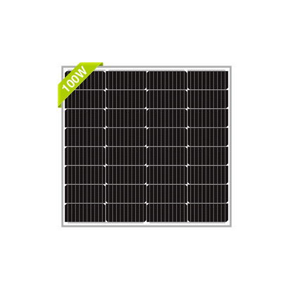 100W 12V Compact Mono Solar Panel - Unaka Gear Co.