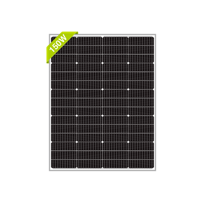150W Monocrystalline 12V Solar Panel - Unaka Gear Co.
