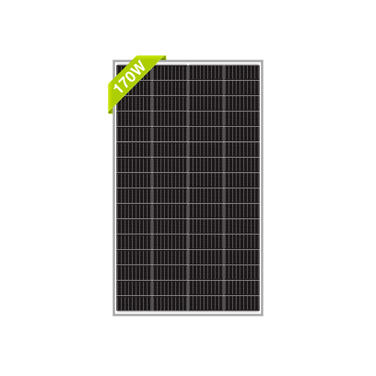 170W 12V Monocrystalline Solar Panel - Unaka Gear Co.