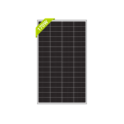 170W 12V Monocrystalline Solar Panel - Unaka Gear Co.