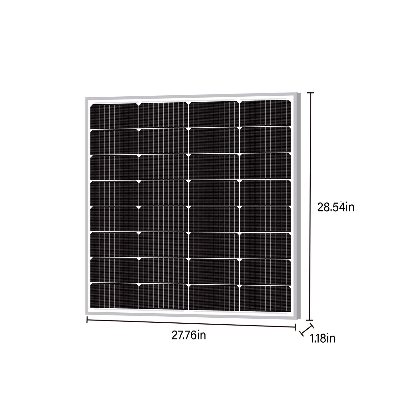 NEWPOWA - 12V SOLAR PANEL - Unaka Gear Co.