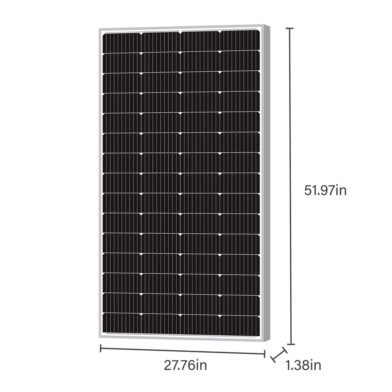 NEWPOWA - 12V SOLAR PANEL - Unaka Gear Co.