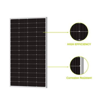 220W Monocrystalline 12V Solar Panel - Unaka Gear Co.