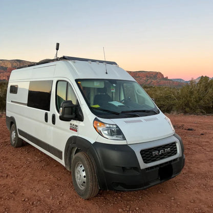 ProMaster Bundle:  8020 Roof Rack- 60.25" + Wind Fairing + Solar Panels - Save 10%