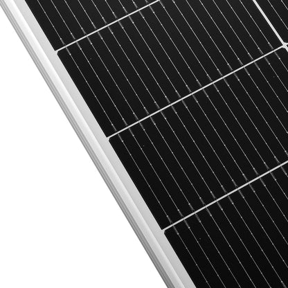 MEGA 130 SLIM | 130 Watt Slim Solar Panel | Compact 12V Narrow Panel for Vans, Campers, Boats | UL Certified - Unaka Gear Co.