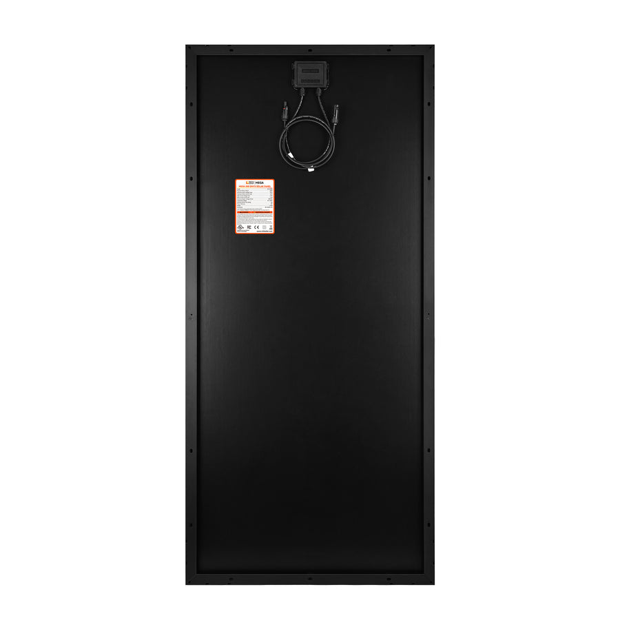 MEGA 200 | 200 Watt Solar Panel | Premier 12V Off-Grid Solar Panel for RVs Cabins, Boats | 25-Year Output Warranty | UL Certified - Unaka Gear Co.