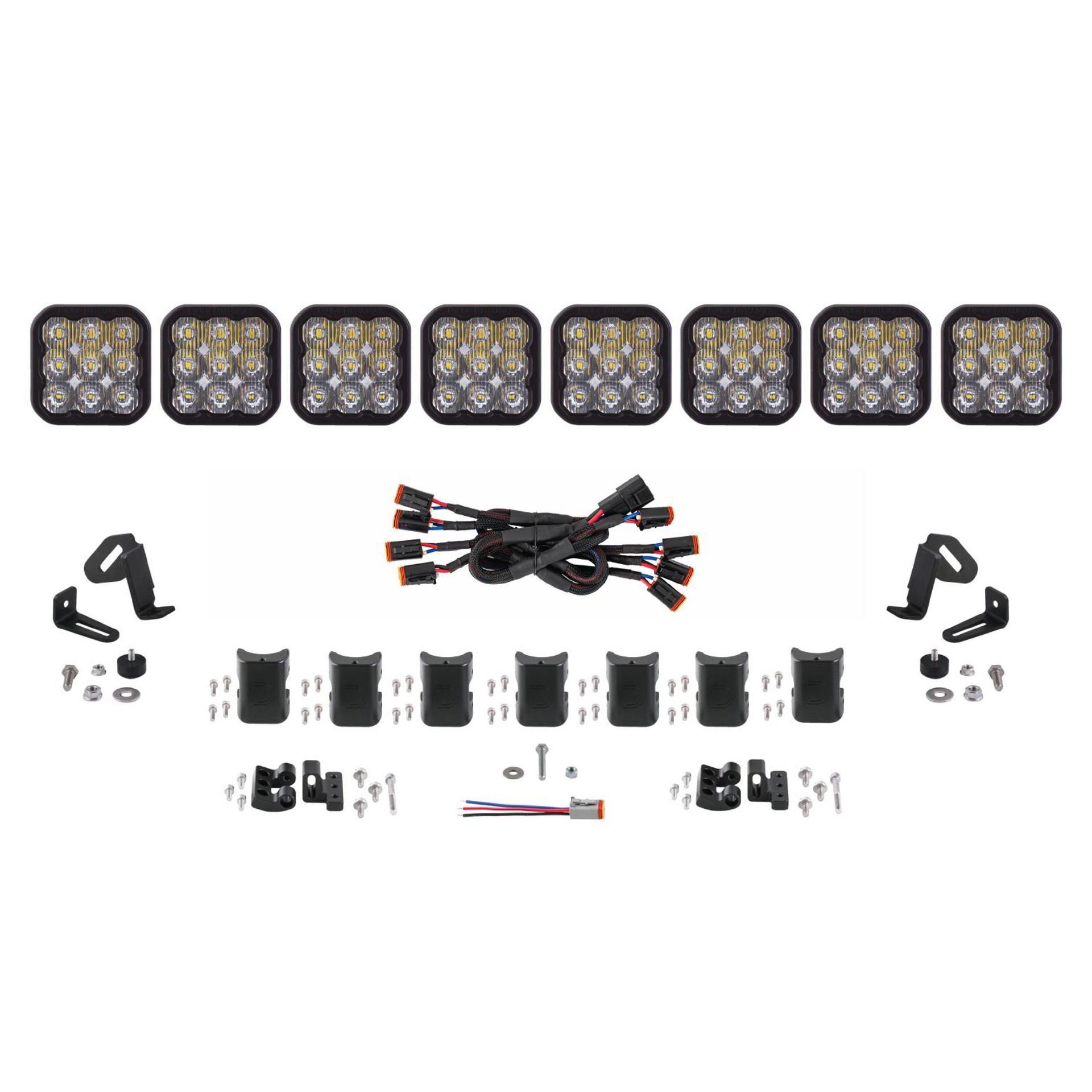 DIODE DYNAMICS SS5 CROSSLINK 8-POD LED LIGHT BAR | Unaka
