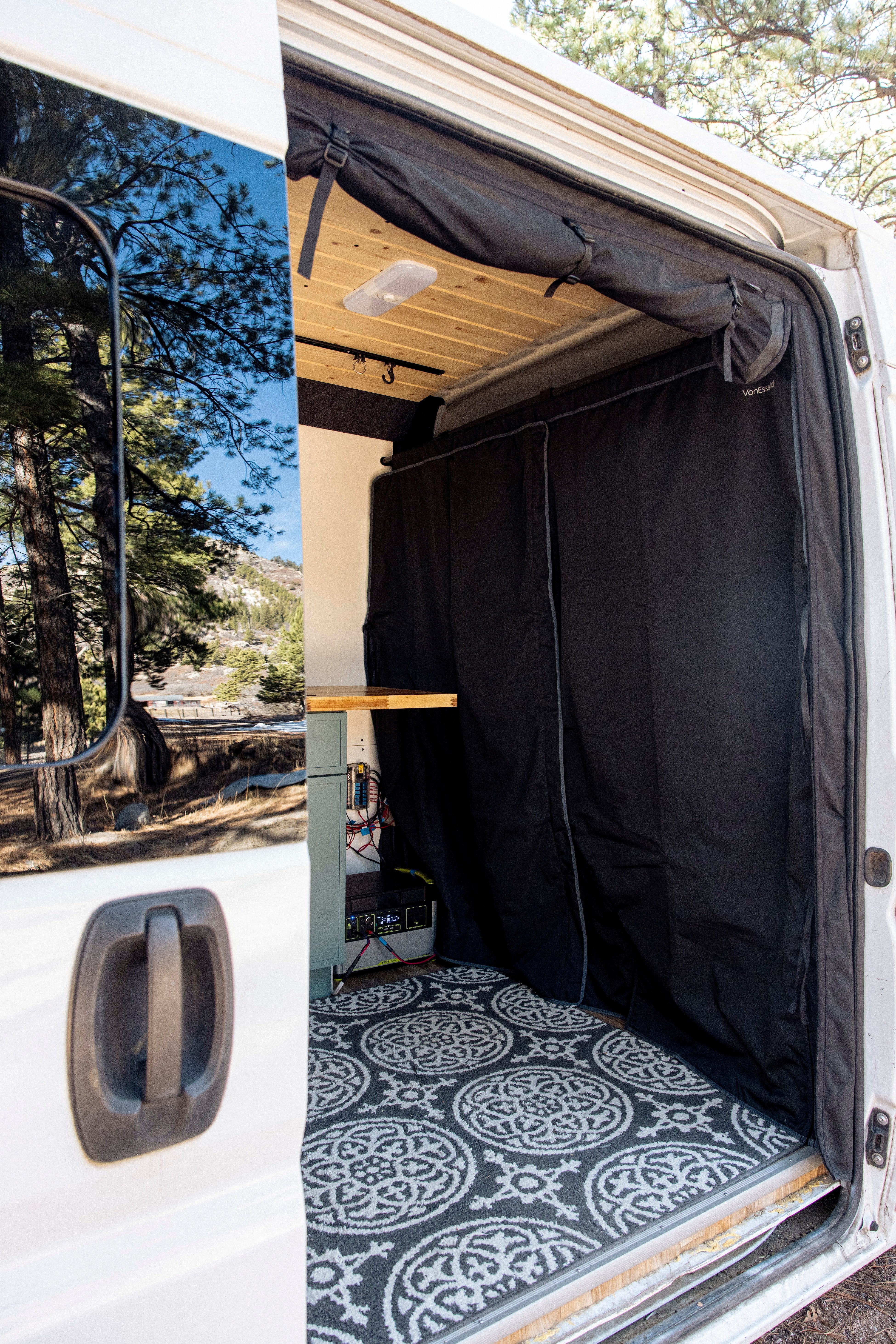 Ram Promaster Insulated Privacy Curtain