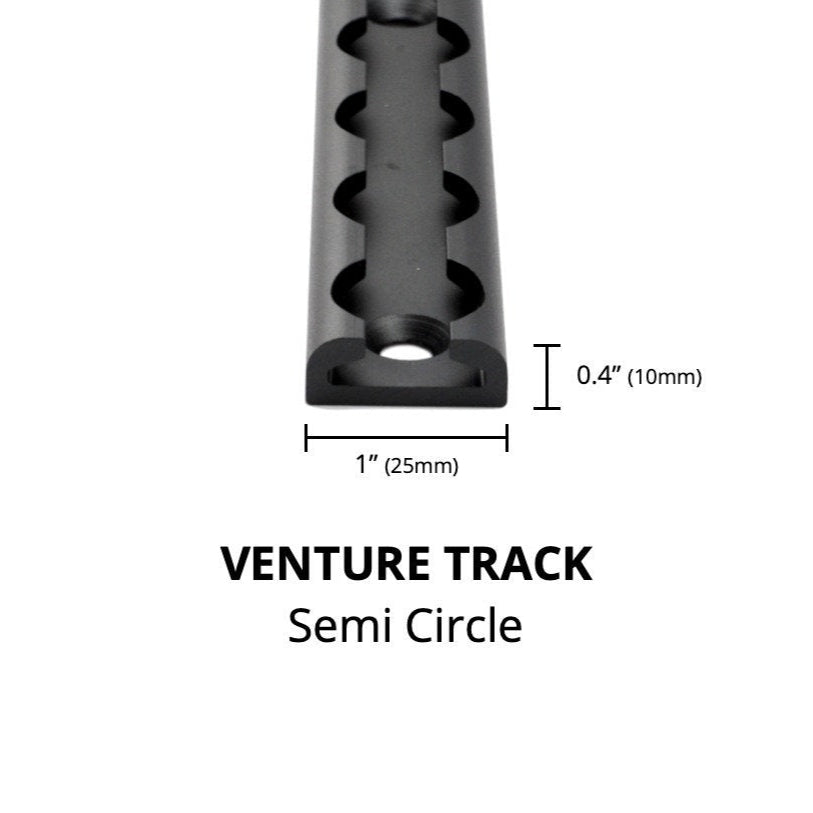 SEMI CIRCLE VENTURE L-TRACK - 2 PACK