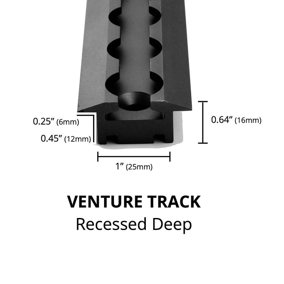 RECESSED DEEP VENTURE L-TRACK - 2 PACK