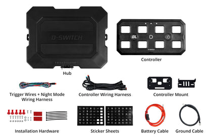 D-Switch 8-Channel Switch Panel - Unaka Gear Co.