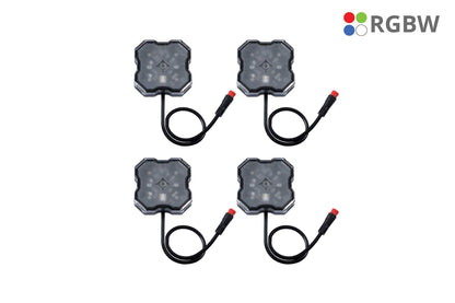 Stage Series RGBW LED Rock Light Kit (4-pack) - Unaka Gear Co.