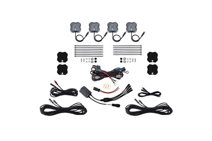 Stage Series RGBW LED Rock Light Kit (4-pack) - Unaka Gear Co.