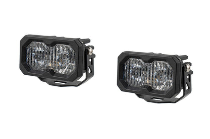 C2 2.0 SAE/DOT White Sport LED Pod (pair) - Unaka Gear Co.