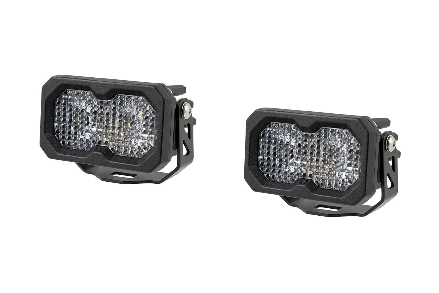 C2 2.0 SAE/DOT White Sport LED Pod (pair) - Unaka Gear Co.