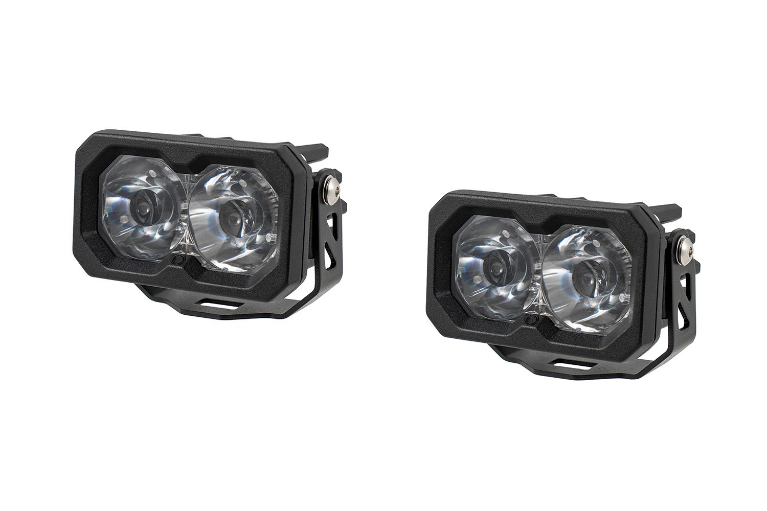 C2 2.0 SAE/DOT White Sport LED Pod (pair) - Unaka Gear Co.