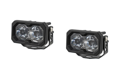 C2 2.0 SAE/DOT White Sport LED Pod (pair) - Unaka Gear Co.
