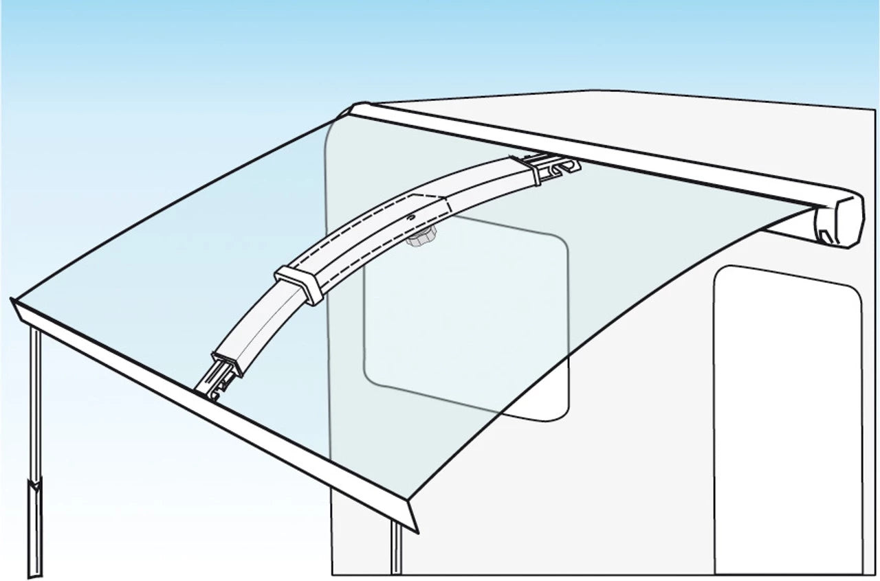 FIAMMA - RAFTER PRO (CURVED) - 98655A002 - Unaka Gear Co.