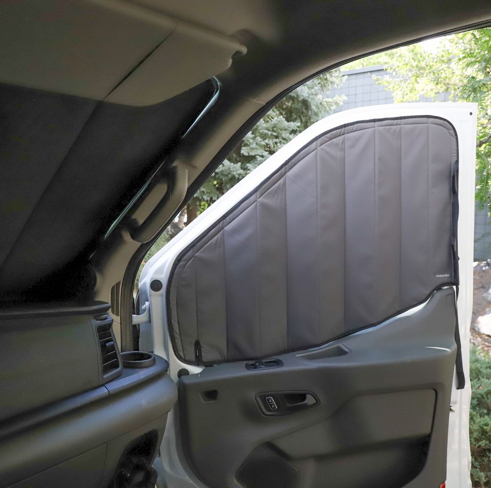 FORD Transit Front Door Window Covers (Pair) - Unaka Gear Co.