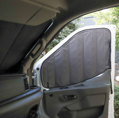 FORD Transit Front Door Window Covers (Pair) - Unaka Gear Co.