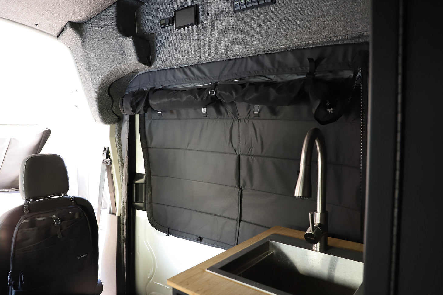 FORD Transit Sliding Door Window Cover - Unaka Gear Co.