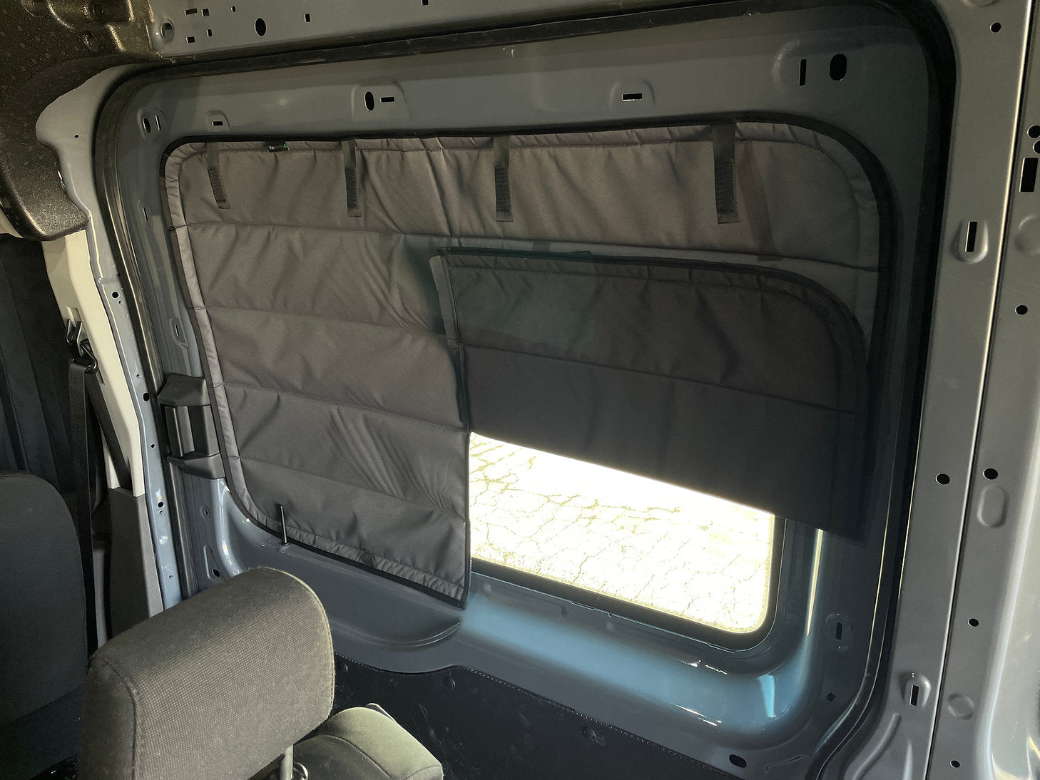 FORD Transit Sliding Door Window Cover - Unaka Gear Co.