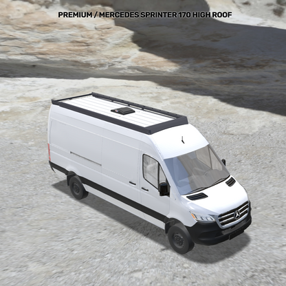 Sprinter 170 Basics Bundle: Roof Rack + F45s + MaxxFan