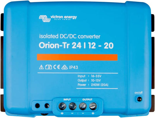 Victron Orion-Tr 24/24-5A (120W) Isolated DC-DC converter Retail [ORI242410110R]