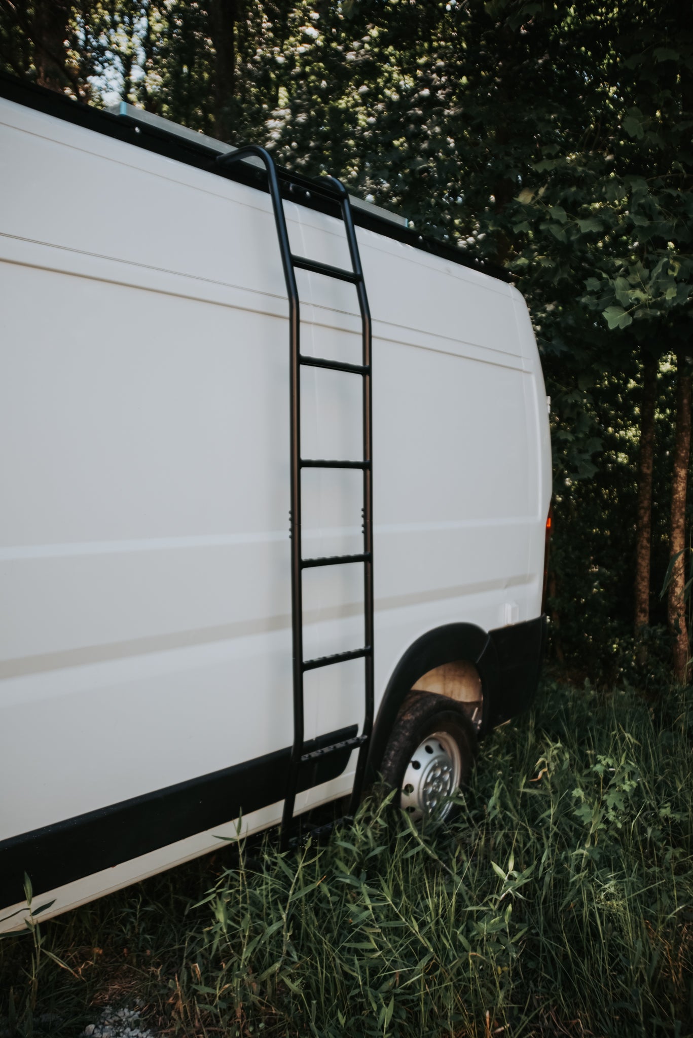 PROMASTER SIDE MOUNT LADDER - HIGH ROOF - Unaka Gear Co.