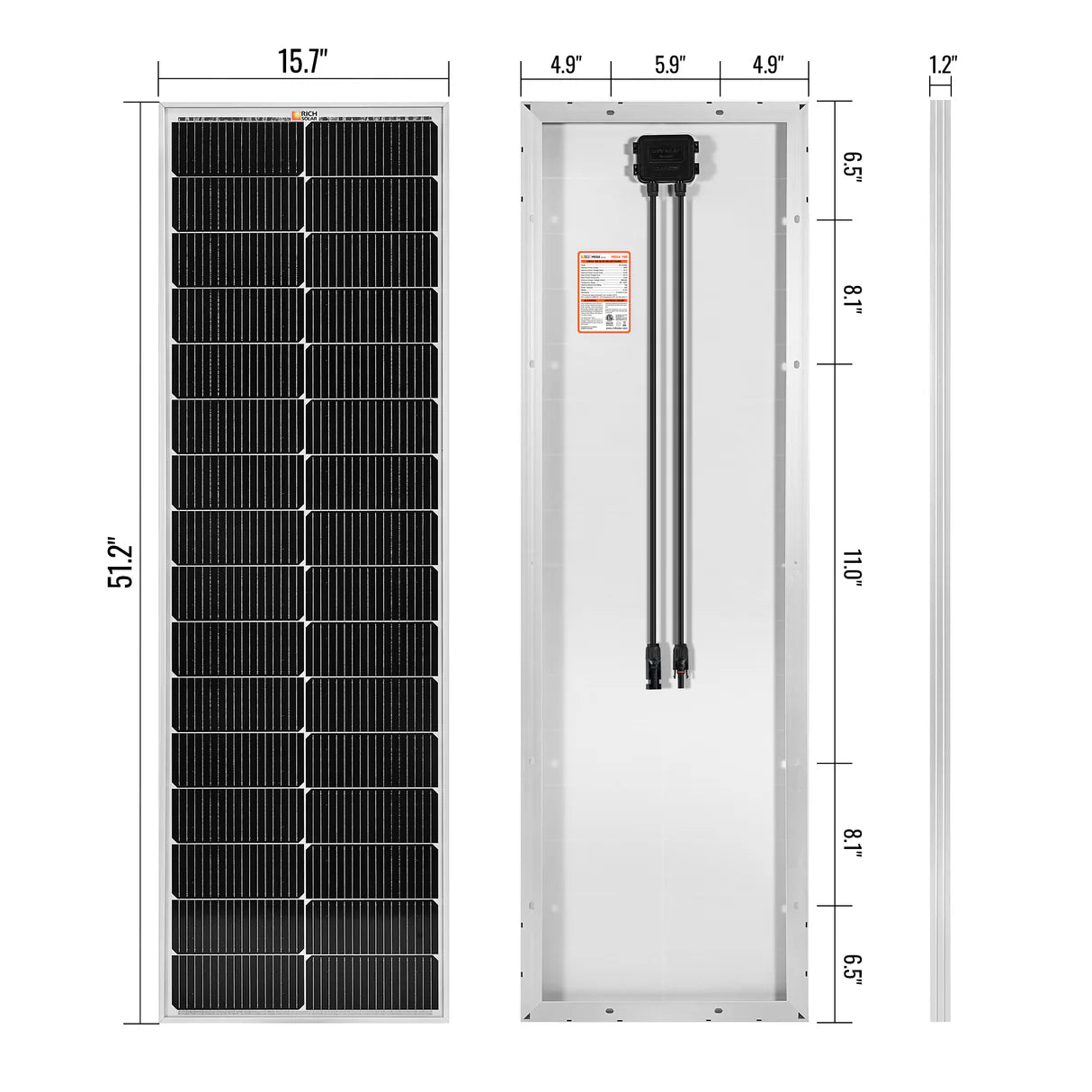 RICH SOLAR - SOLAR PANELS - Unaka Gear Co.