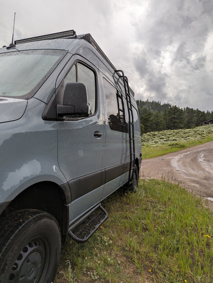 SPRINTER SIDE MOUNT LADDER - HIGH ROOF - Unaka Gear Co.