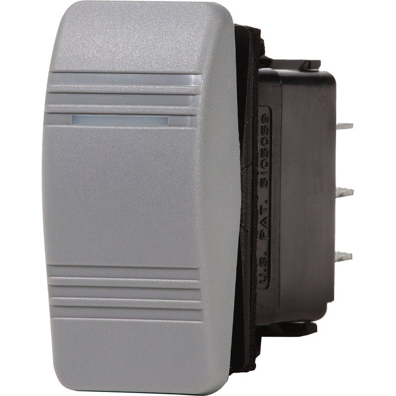 Load image into Gallery viewer, Blue Sea 8221 Water Resistant Contura III Switch - Gray [8221]
