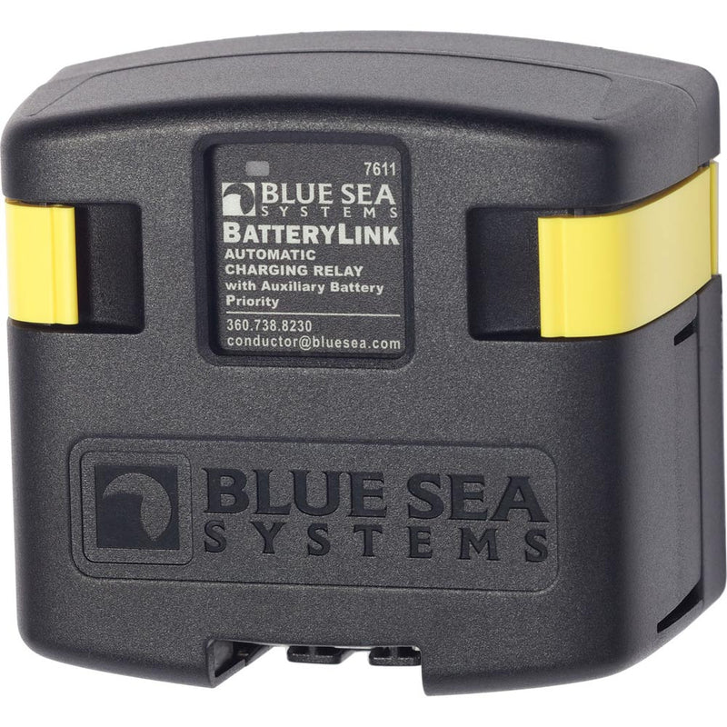 Load image into Gallery viewer, Blue Sea 7611 DC BatteryLink Automatic Charging Relay - 120 Amp w/Auxiliary Battery Charging [7611]
