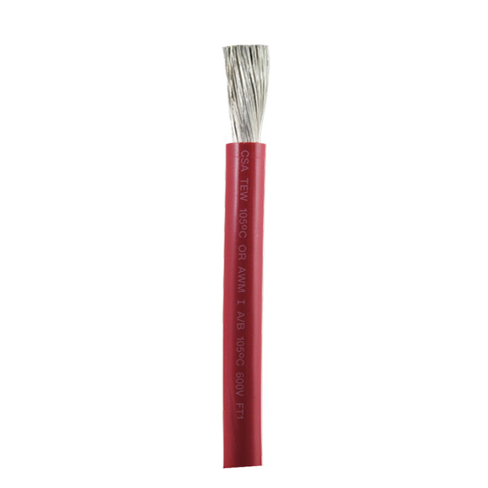Ancor Red 2/0 AWG Battery Cable - Sold By The Foot [1175-FT]