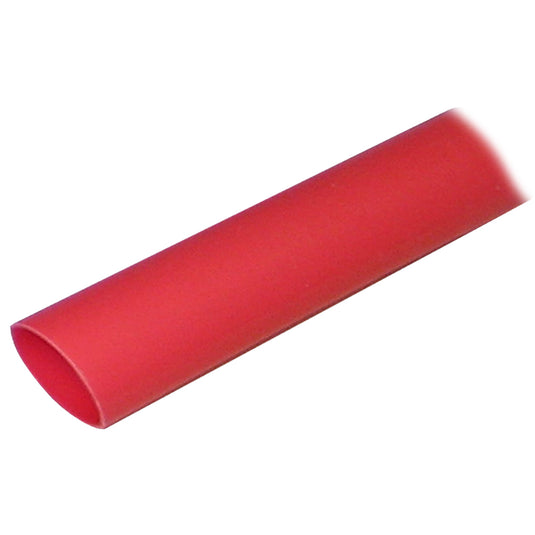 Ancor Adhesive Lined Heat Shrink Tubing (ALT) - 1" x 48" - 1-Pack - Red [307648]