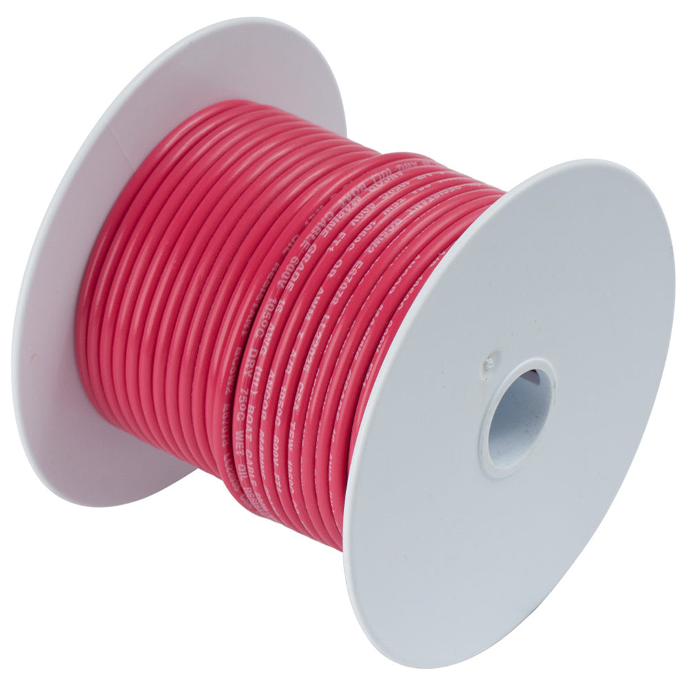Ancor Red 18 AWG Tinned Copper Wire - 35' [180803]