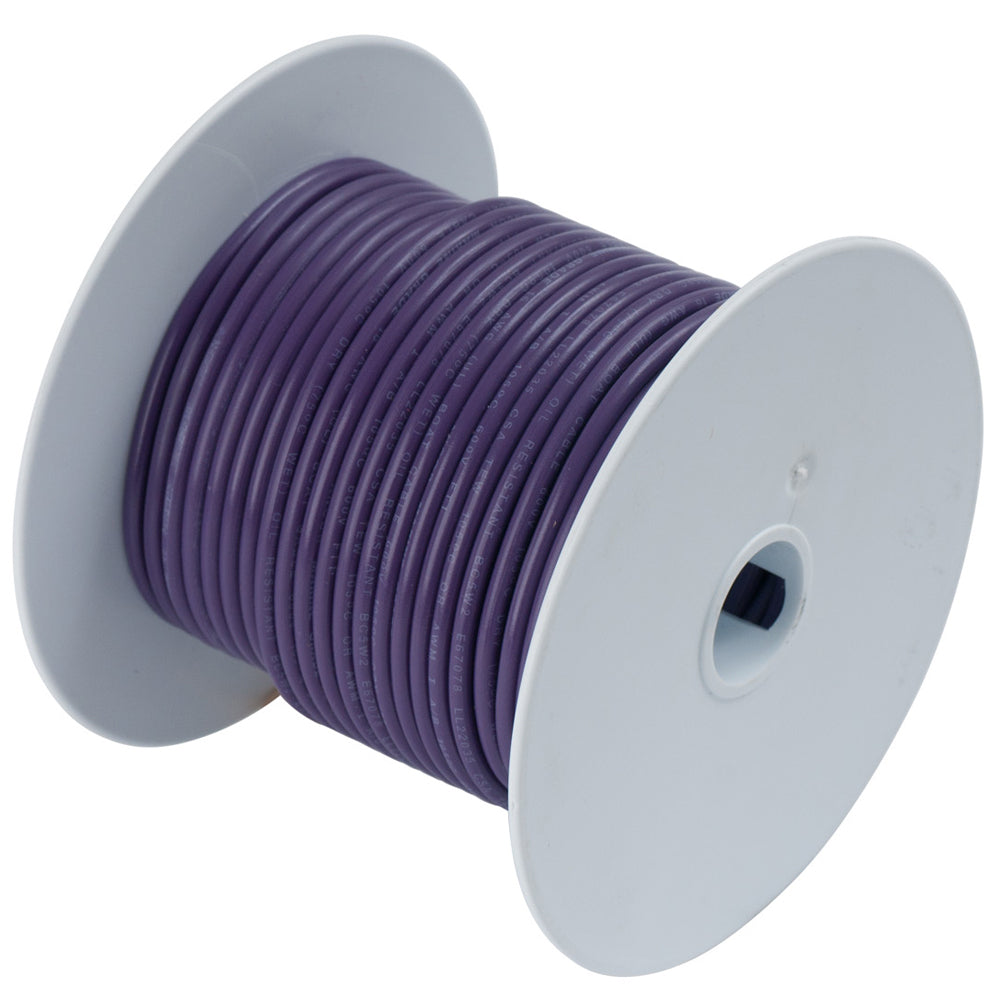 Ancor Purple 16 AWG Tinned Copper Wire - 25' [182703]