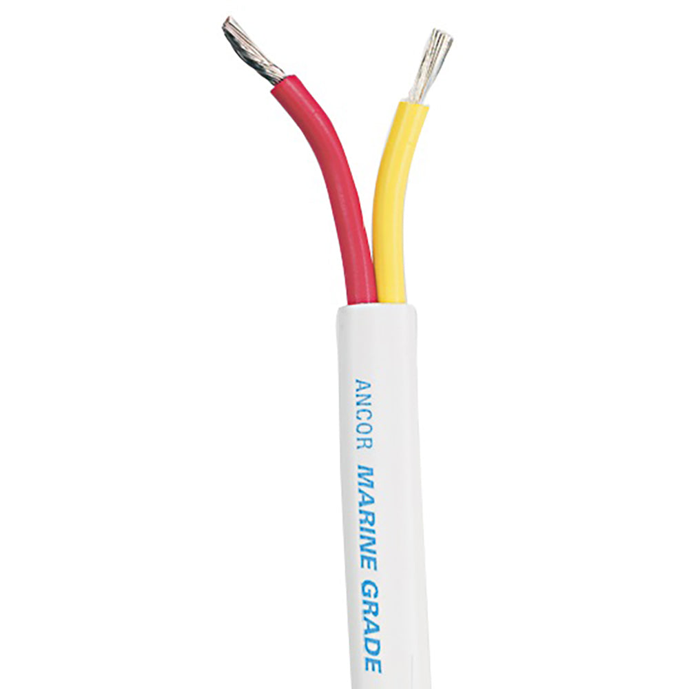 Ancor Safety Duplex Cable - 10/2 AWG - Red/Yellow - Flat - 250' [124125]