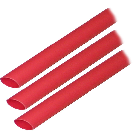Ancor Heat Shrink Tubing 3/16" x 3" - Red - 3 Pieces [302603]