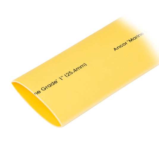 Ancor Heat Shrink Tubing 1" x 48" - Yellow - 1 Pieces [307948]