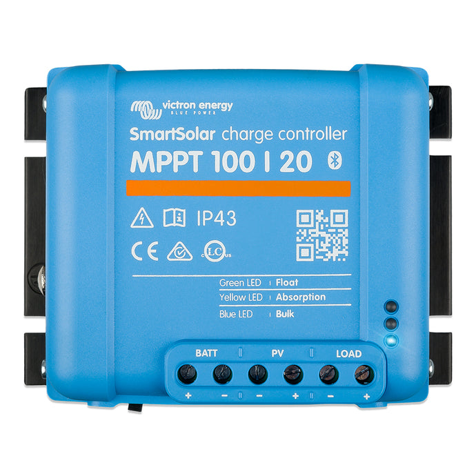 Victron SmartSolar MPPT 100/20 - Up to 48 VDC - UL Approved [SCC110020160R]